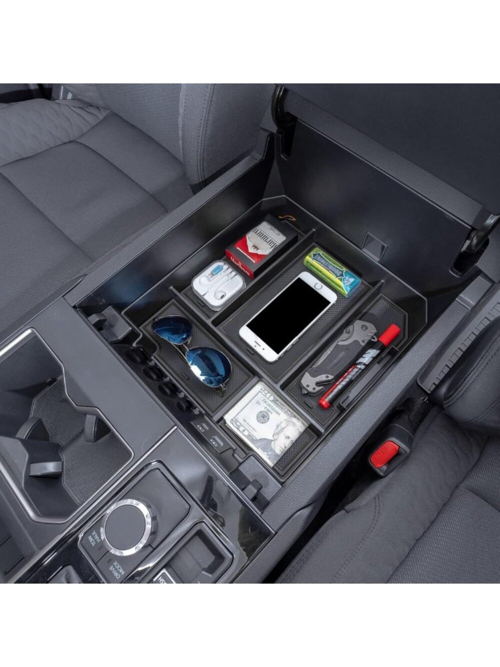 Center Console Organizer for 2022-2027 Toyota Tundra - Car Accessories & Storage